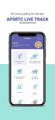 APSRTC LIVE TRACK для iOS — скриншот 1