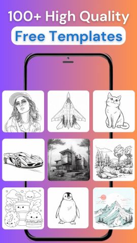 AR Drawing: Anime Sketch Paint для Android — скриншот 2