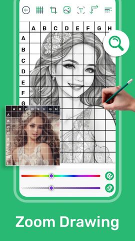 AR Grid Art : Grid Drawing Art для Android — скриншот 3