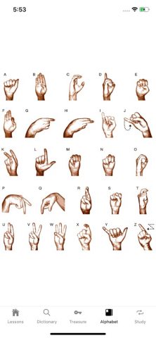 ASL Sign Language Pocket Sign для iOS — скриншот 5