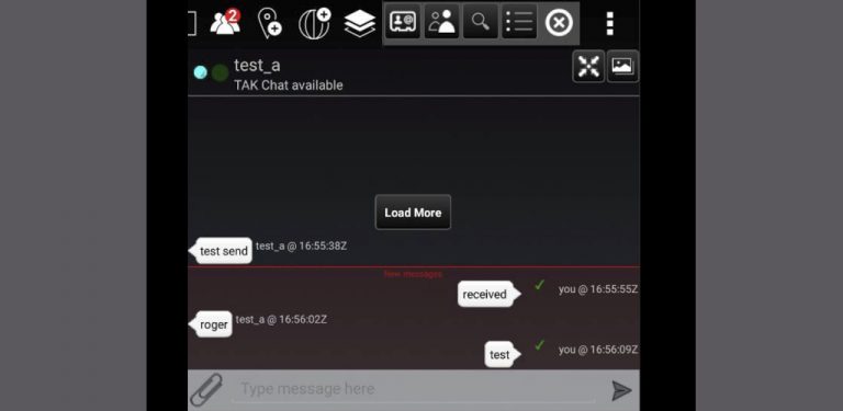 ATAK Plugin: TAK Chat для Android — скриншот 1