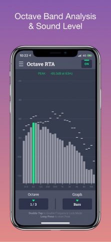 AUDIIO — RTA Analyzer для iOS — скриншот 1