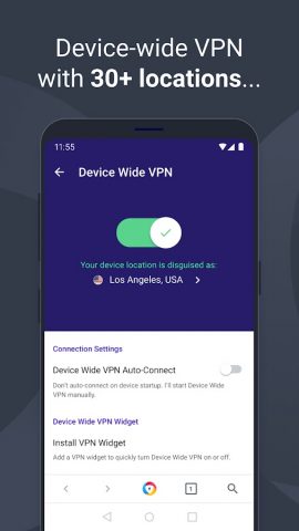 AVG Secure Browser для Android — скриншот 2