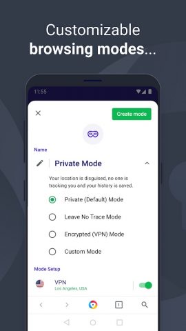 AVG Secure Browser для Android — скриншот 4