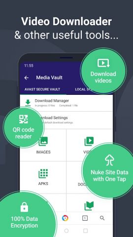 AVG Secure Browser для Android — скриншот 5