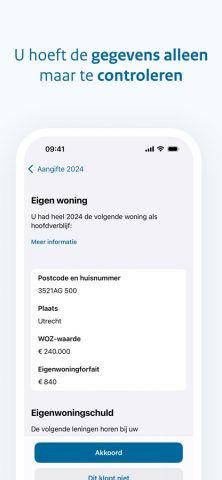 Aangifte Inkomstenbelasting для iOS — скриншот 4