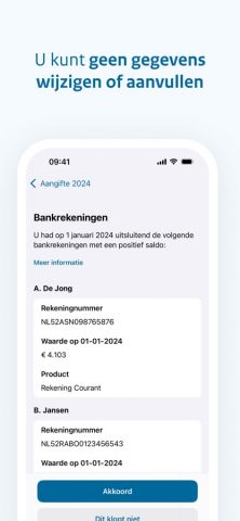 Aangifte Inkomstenbelasting для iOS — скриншот 5