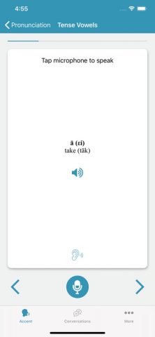 Accent Training — American для iOS — скриншот 3