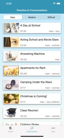 Accent Training — American для iOS — скриншот 4