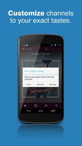 AccuRadio — скриншот 4