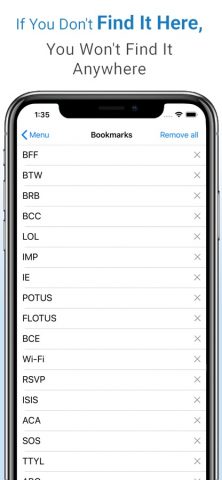 Acronym Finder для iOS — скриншот 4