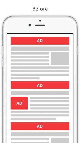 AdBlock for Mobile для iOS — скриншот 1