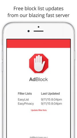 AdBlock for Mobile для iOS — скриншот 4