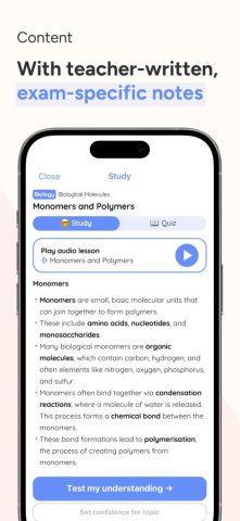 Adapt — Revision & Assessment для iOS — скриншот 4