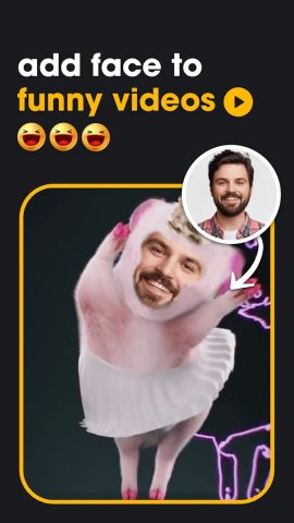 Add Face to Video: Face Swap для Android — скриншот 1