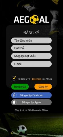 Aegoal Football Tips для iOS — скриншот 1