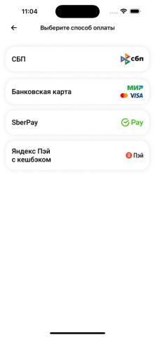Аэроэкспресс для iOS — скриншот 5