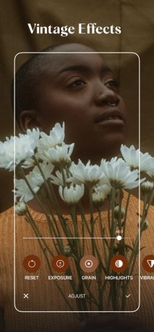 Aesthetic Vintage Photo Editor для iOS — скриншот 3