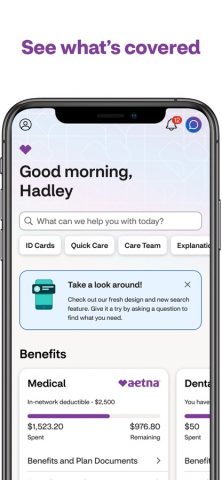 Aetna Health для iOS — скриншот 1