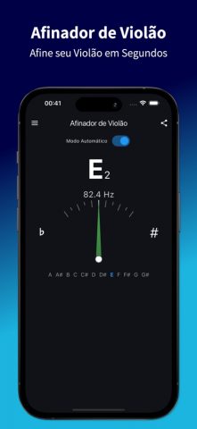 Afinador Violão для iOS — скриншот 1