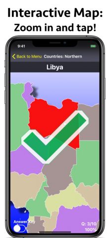 Africa Geography Quiz для iOS — скриншот 3
