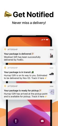 AfterShip Package Tracker для iOS — скриншот 3
