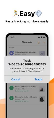 AfterShip Package Tracker для iOS — скриншот 5
