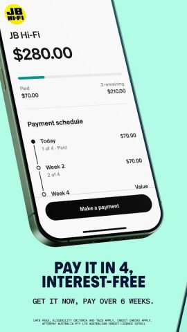 Afterpay. Buy now, pay it in 4 для Android — скриншот 2