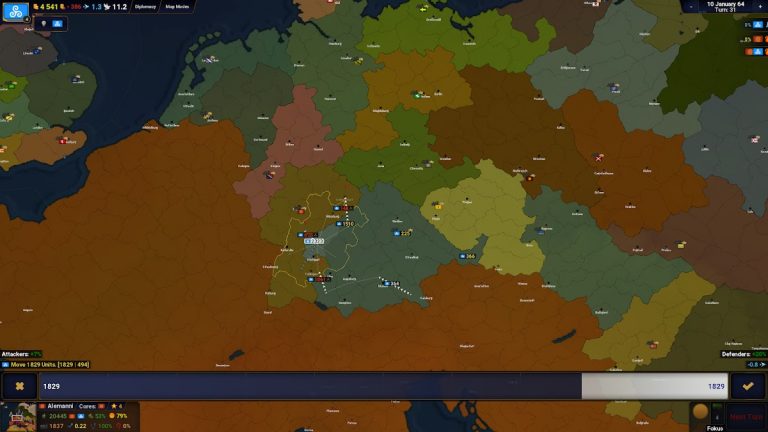 Age of History II Europe для Android — скриншот 4