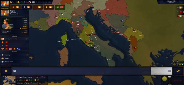 Age of History II Lite для iOS — скриншот 3