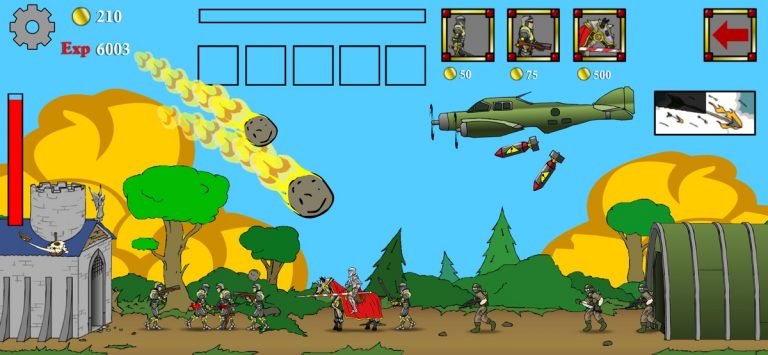 Age of War для iOS — скриншот 1