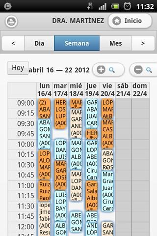 Agenda Web Salus для Android — скриншот 2