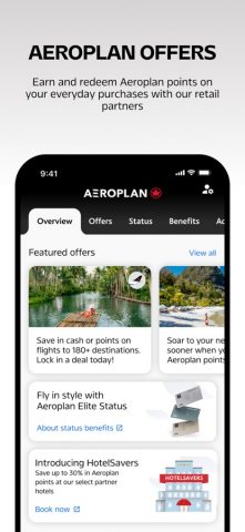 Air Canada + Aeroplan для iOS — скриншот 4