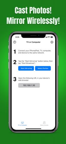 Air Mirror: Smart TV & Console для iOS — скриншот 3