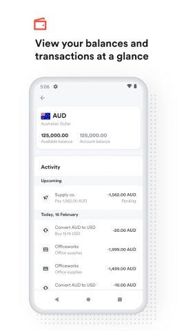 Airwallex для Android — скриншот 2