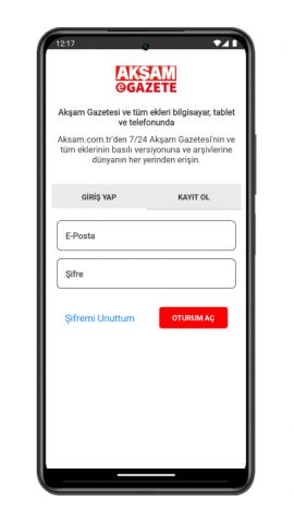 Akşam E-Gazete для Android — скриншот 2