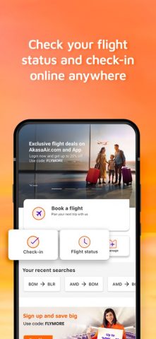 Akasa Air: Book Flight Tickets для iOS — скриншот 2