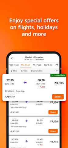 Akasa Air: Book Flight Tickets для Android — скриншот 3