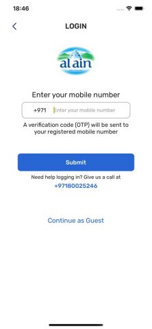 Al Ain Water — Water Delivery для iOS — скриншот 2