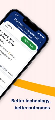 AlayaCare для iOS — скриншот 2