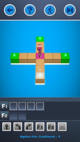 AlgoRun : Coding game для Android — скриншот 1