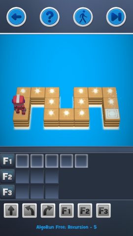 AlgoRun : Coding game для Android — скриншот 2