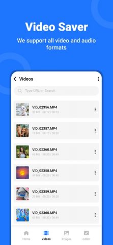 All Video Saver для iOS — скриншот 3