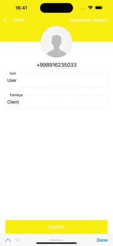 Allo Taxi для iOS — скриншот 1