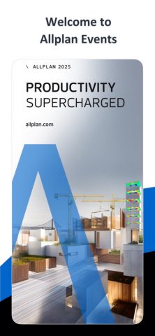 Allplan Events для iOS — скриншот 1