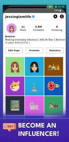 AltLife — Life Simulator для Android — скриншот 3