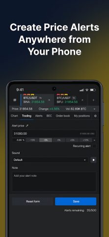 Altrady для Android — скриншот 3
