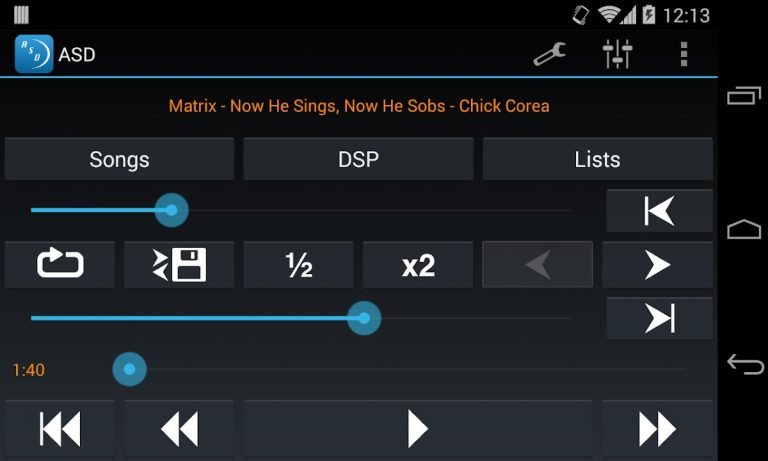 Amazing Slow Downer для Android — скриншот 3