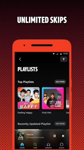 Amazon Music для Android — скриншот 4