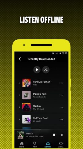 Amazon Music для Android — скриншот 5